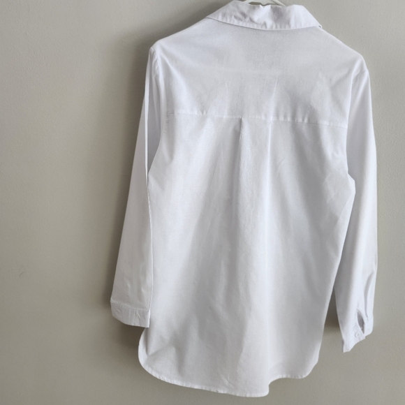 Long sleeved linen blouse - Picture 2 of 4